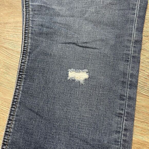Silver Jeans Tuesday Low Rise Skinny Size W31/L31 Blue Denim Distressed - Picture 6 of 11